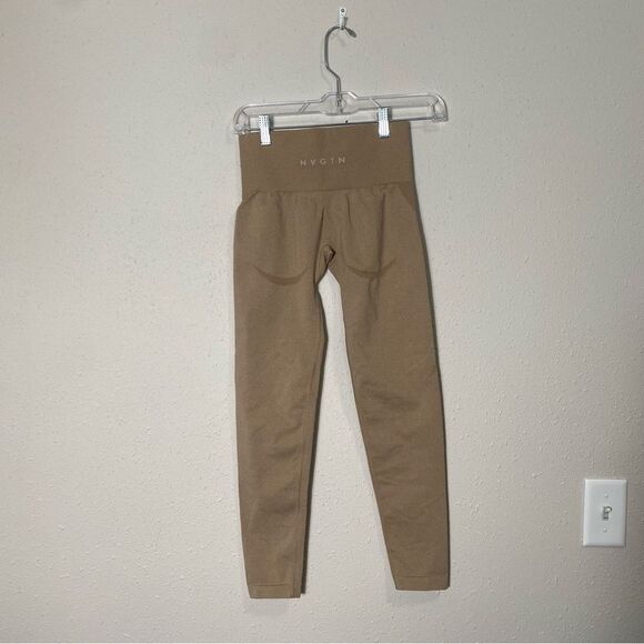 NVGTH Beige Performance Seamless Leggings Women's Size Small - Picture 13 of 14